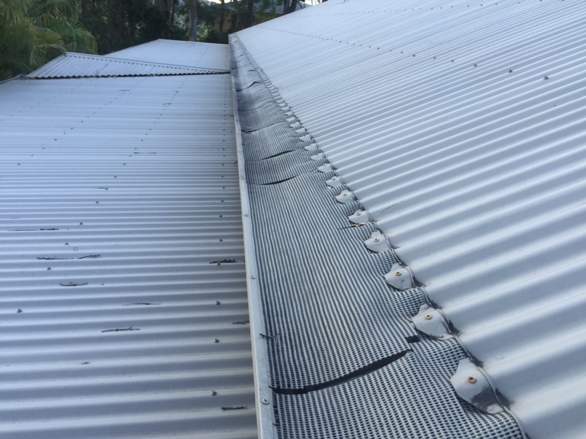 Replaced Gutter Guard Tasmania Gutter Guard